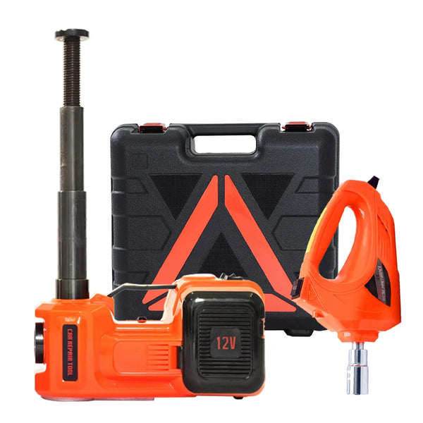 5-Ton Electric Hydraulic Car Jack – Portable Automatic Vehicle Lift for SUVs, Sedans, MPVs & Trucks