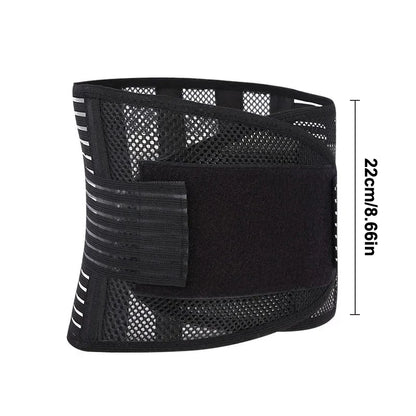 Back Braces For Lower Back Pain Relief With 5 Stays Breathable Back Support Belt Support Protector Therapy Back For Women Man
