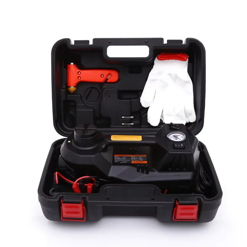 5-Ton Electric Hydraulic Car Jack – Portable Automatic Vehicle Lift for SUVs, Sedans, MPVs & Trucks